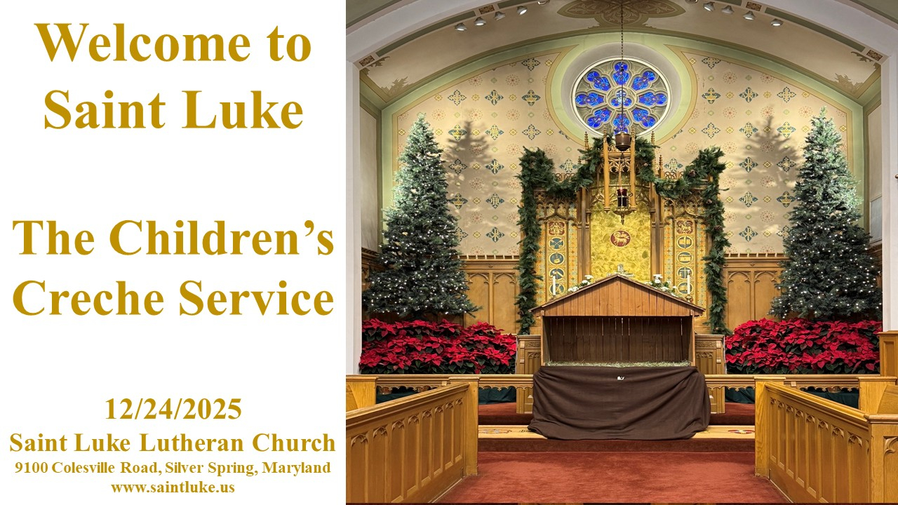 Childrens Creche Service - 12-24-25 - 5:30
