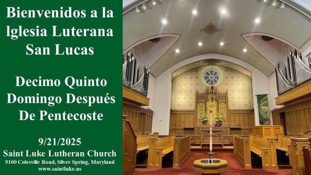 Iglesia Luterana San Lucas - Decimo Septimo Domingo Despues De Pentecostes - 10.5.25  100