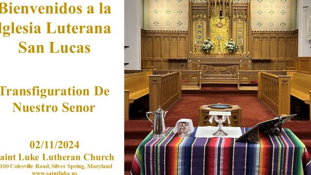 Transfiguracion De Nuestro Senor - 2.11.24 | 5:00