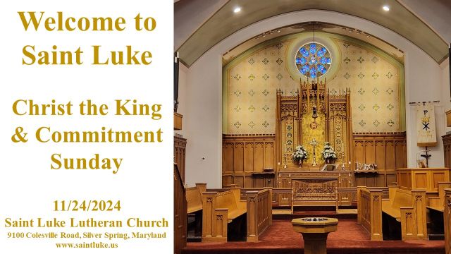 Christ the King & Commitment Sunday - 11.24.24 | 11:15