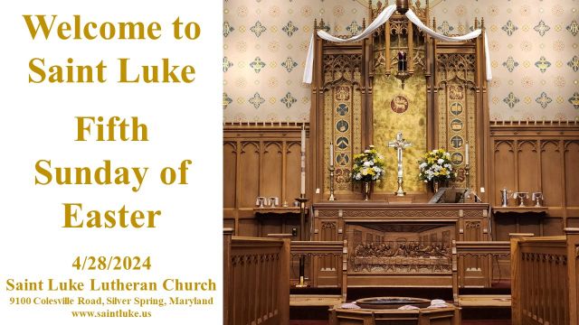 Fifth Sunday of Easter - 4.28.24 | 8:45