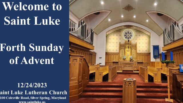 Fourth Sunday of Advent - 12.24.23 | 10:00