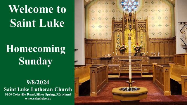 Homecoming Sunday - 9.8.24
