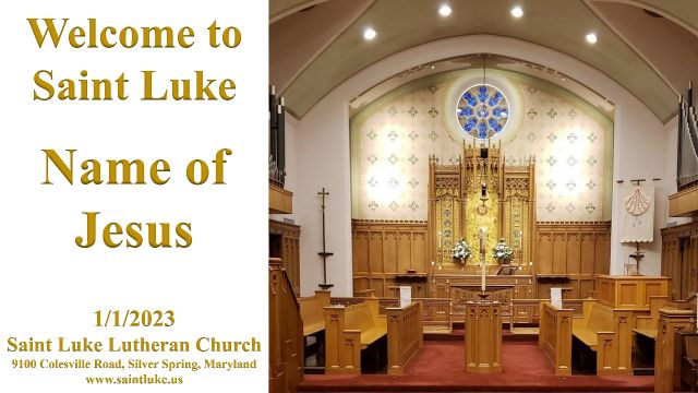 Saint Luke Worship- Name of Jesus- 1.1.23