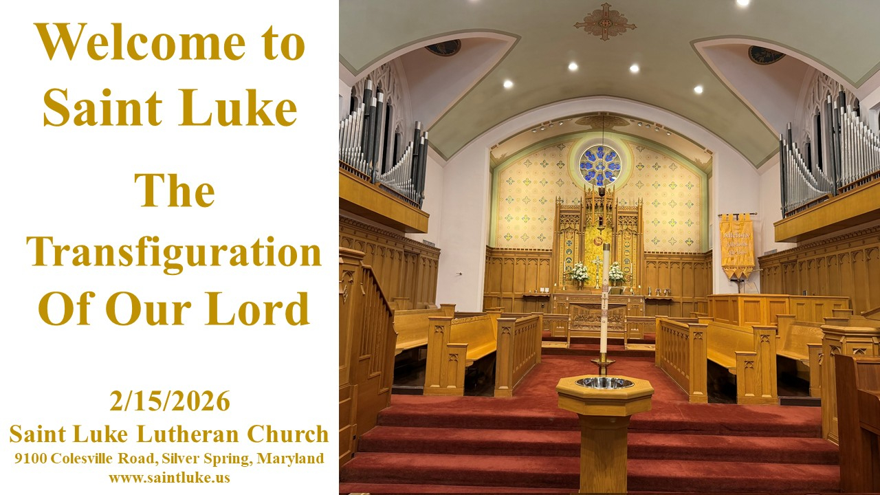 The Transfiguration Of Our Lord - 2.15.26 | 11:15