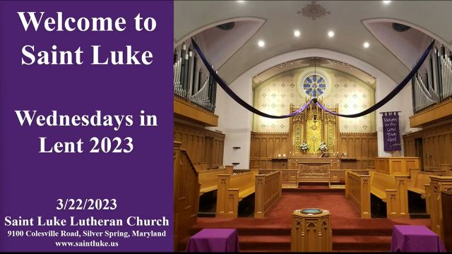 Wednesdays in Lent 2023 - 03.22.23